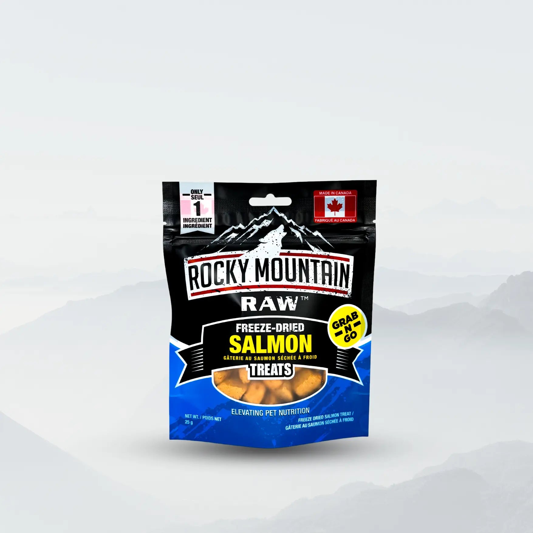Freeze-Dried Salmon Pet Treats ROCKY MOUNTAIN RAW