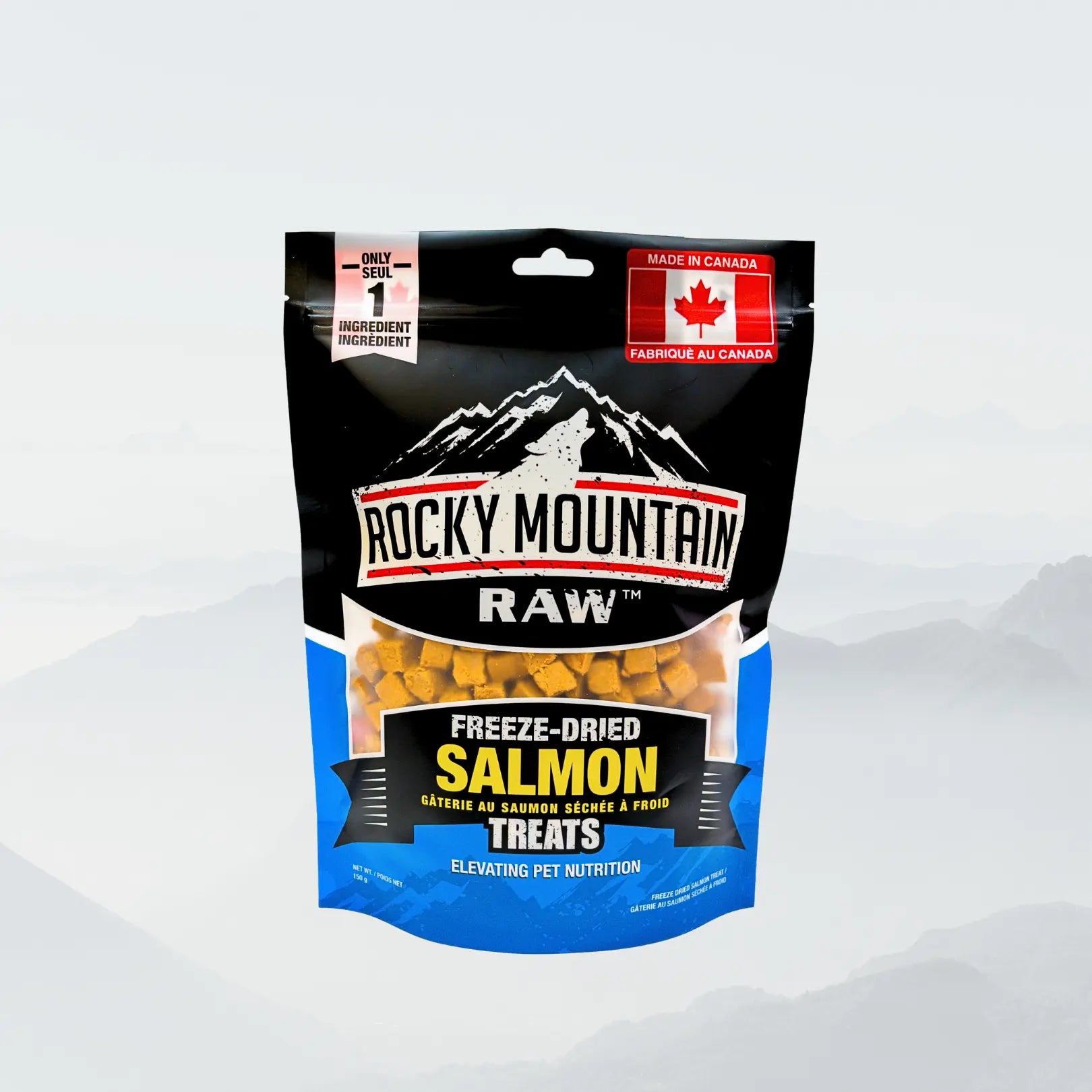 Freeze-Dried Salmon Pet Treats ROCKY MOUNTAIN RAW