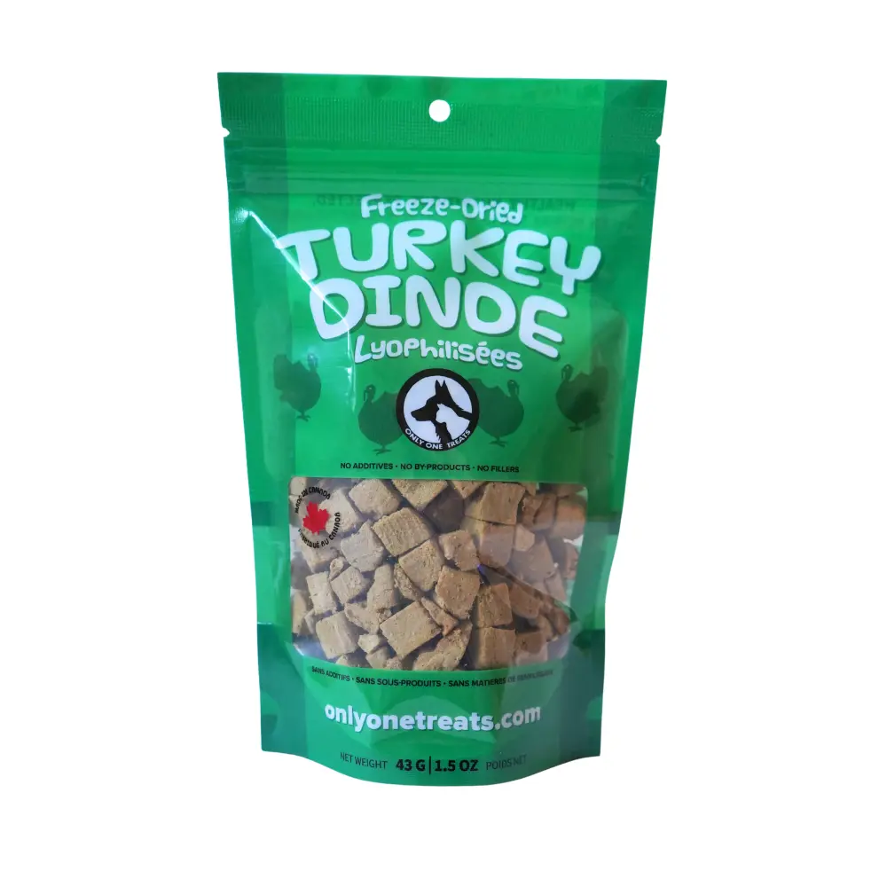 Freeze-Dried Turkey 43g Only One Treats