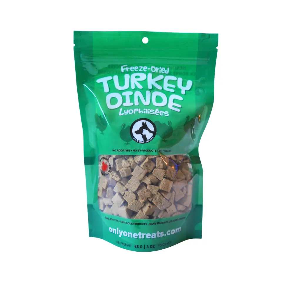 Freeze-Dried Turkey 85g Only One Treats