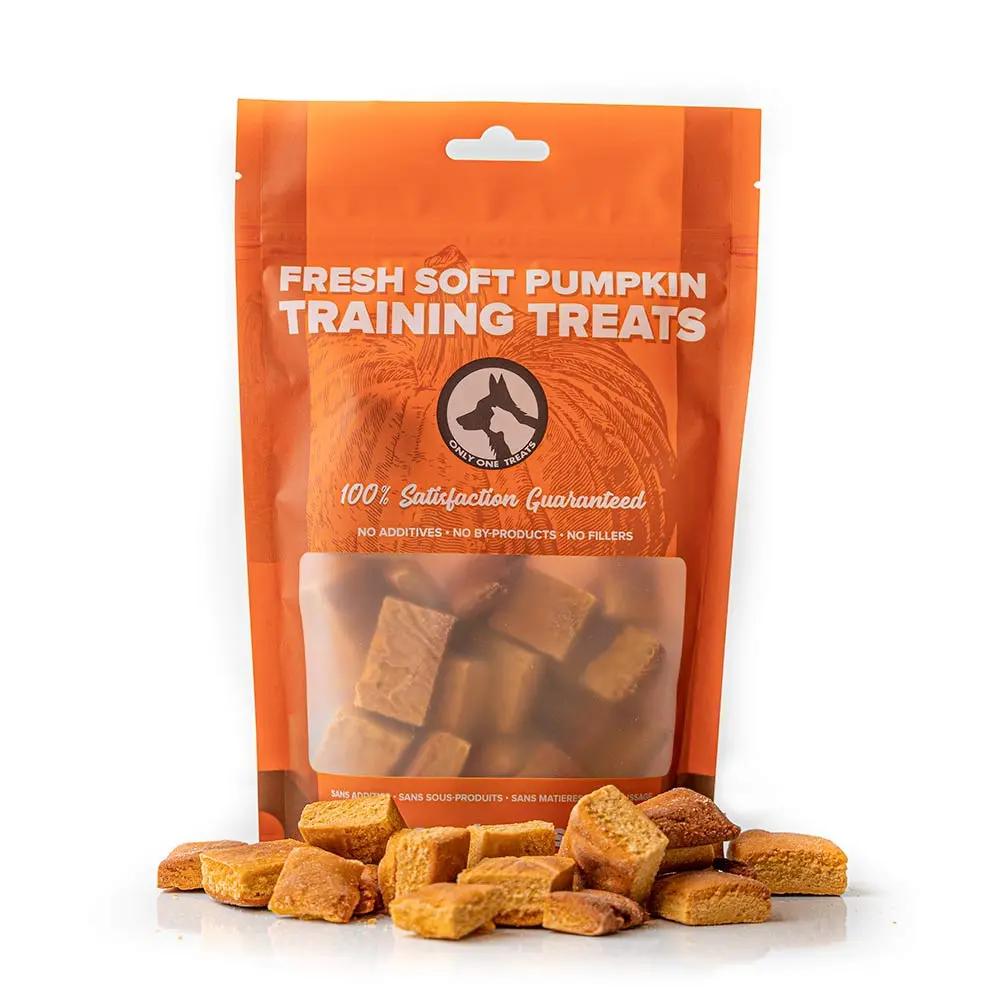 Fresh Soft Pumpkin Training Treats 170g Only One Treats
