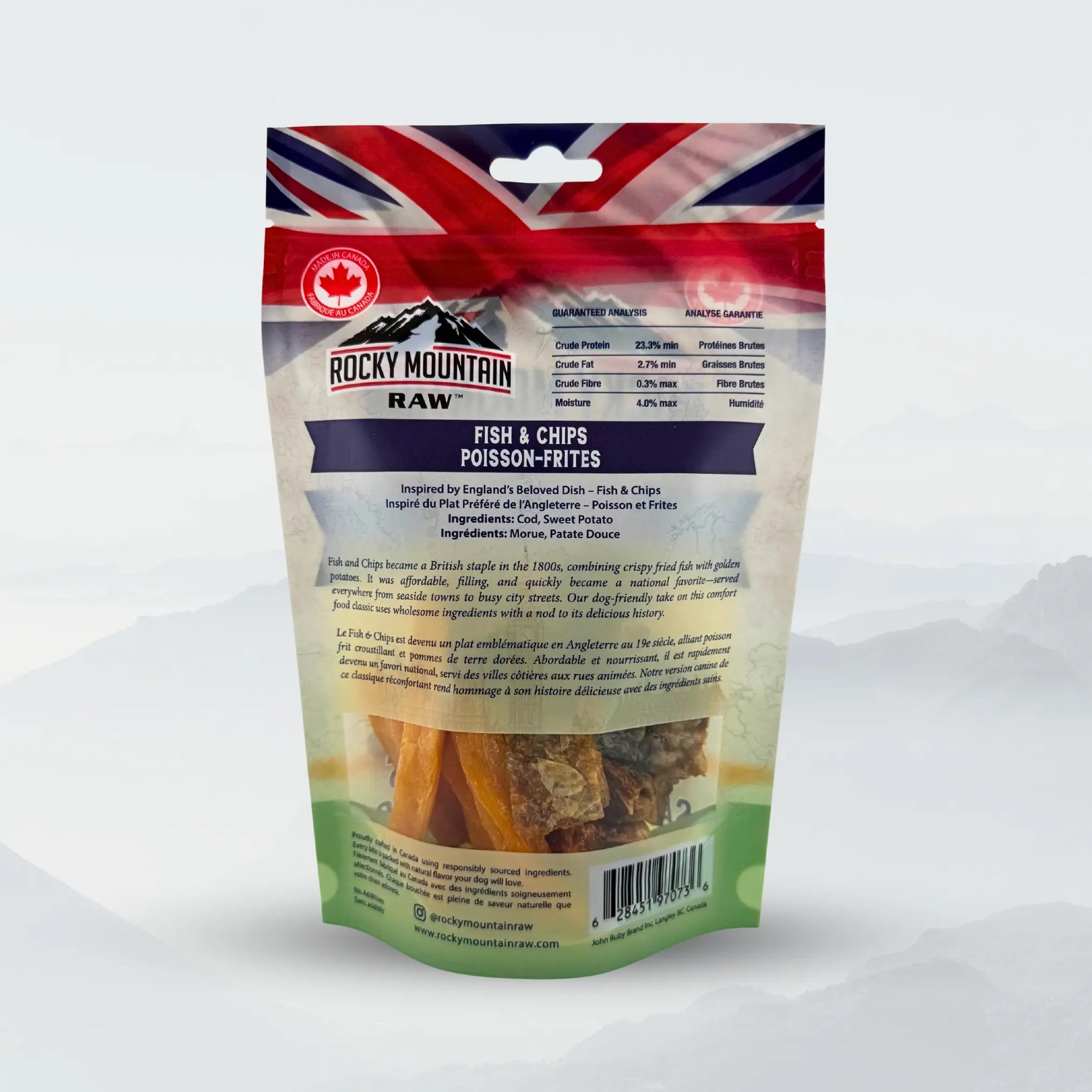 Global Flavours: British Fish and Chips ROCKY MOUNTAIN RAW