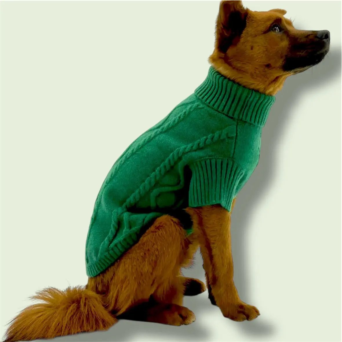 Green Sweater Puccissimé Pet Couture