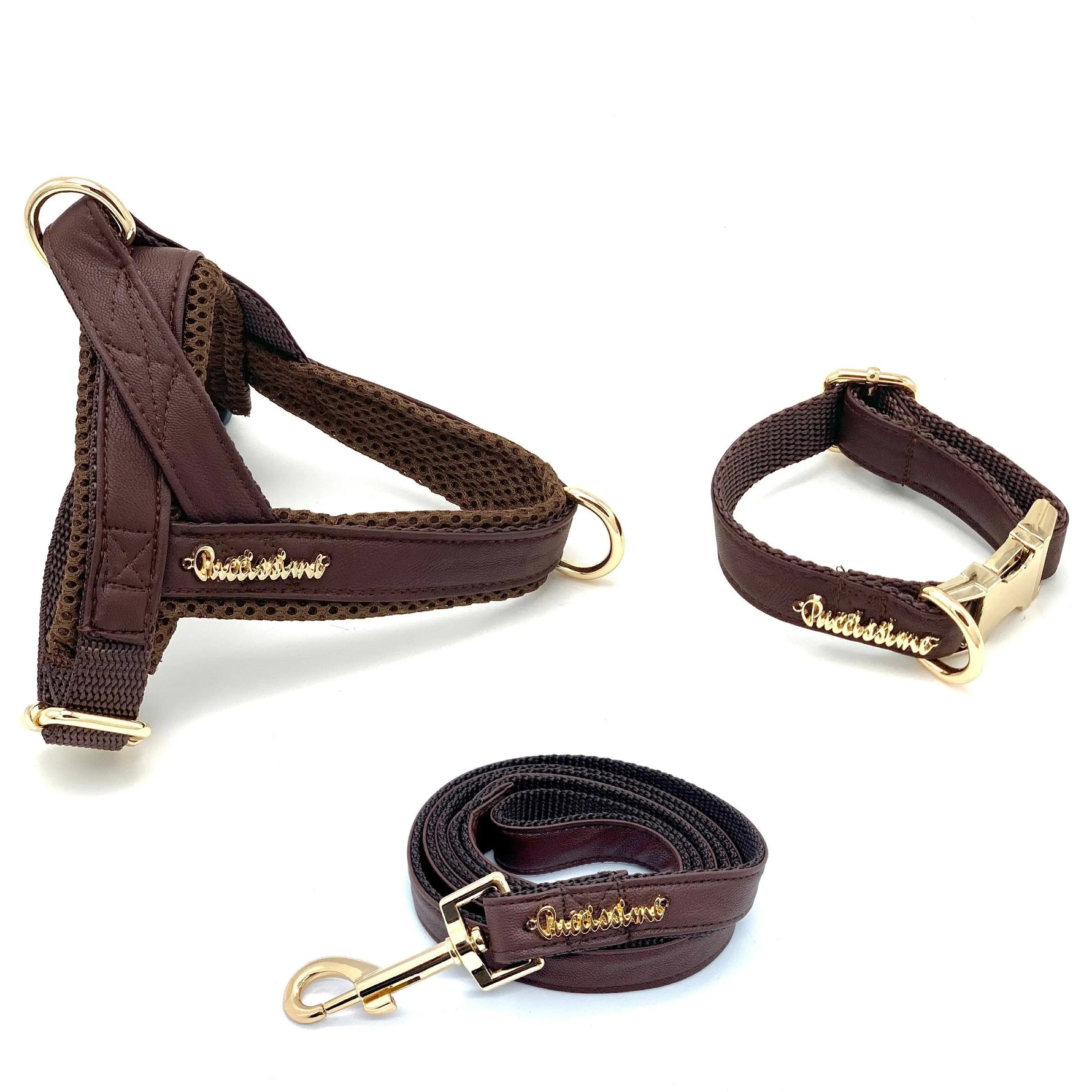 Grizzly One-Click Dog Harness Puccissimé Pet Couture