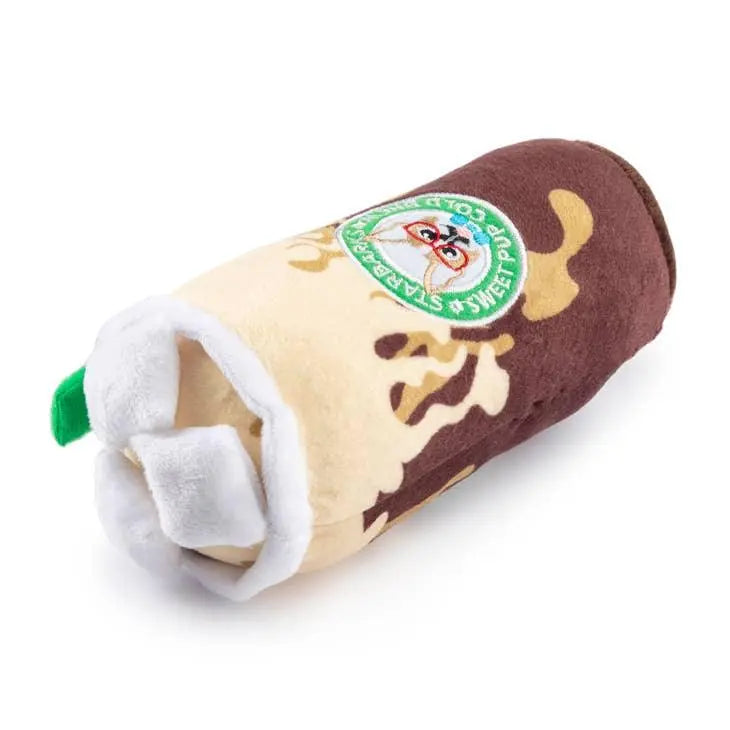 Haute Diggity Dog - Starbarks Sweet Pup Cold Brew Squeaker Dog Toy - PAWMART.ca