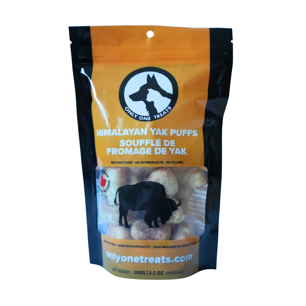 Himalayan Yak Snak Puffs 100g Only One Treats