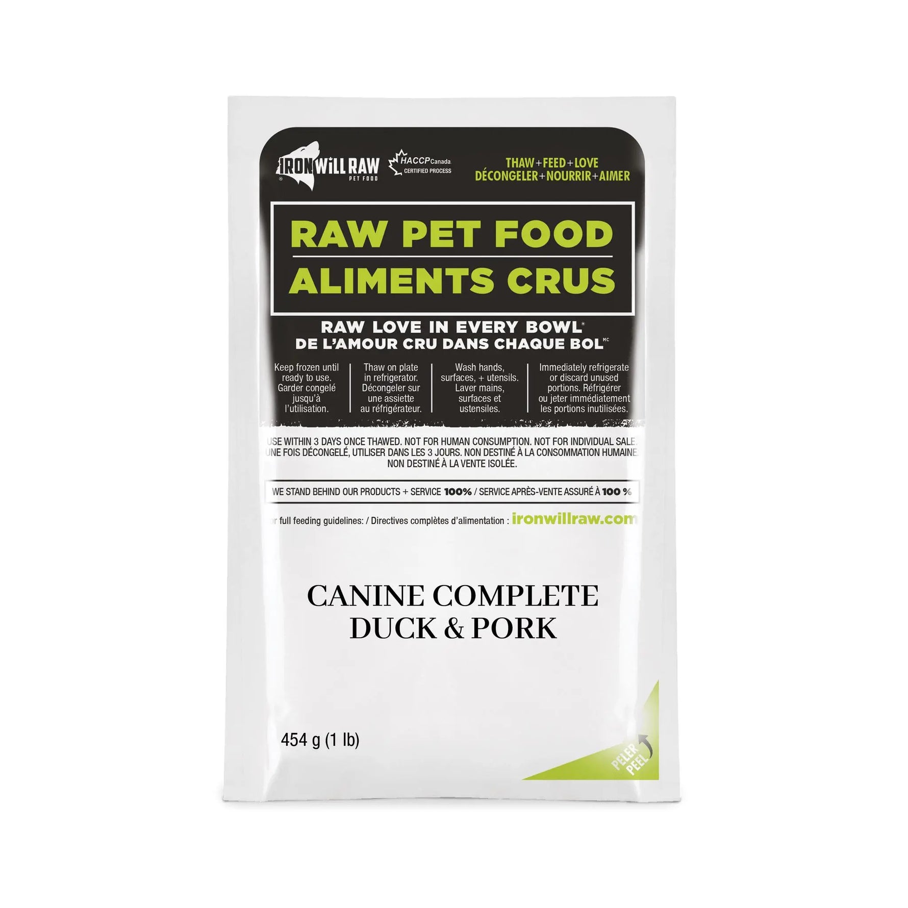 IRON WILL RAW - Canine Complete Chickenless Variety Pack 12Lb - Raw Dog Food - PAWMART.ca