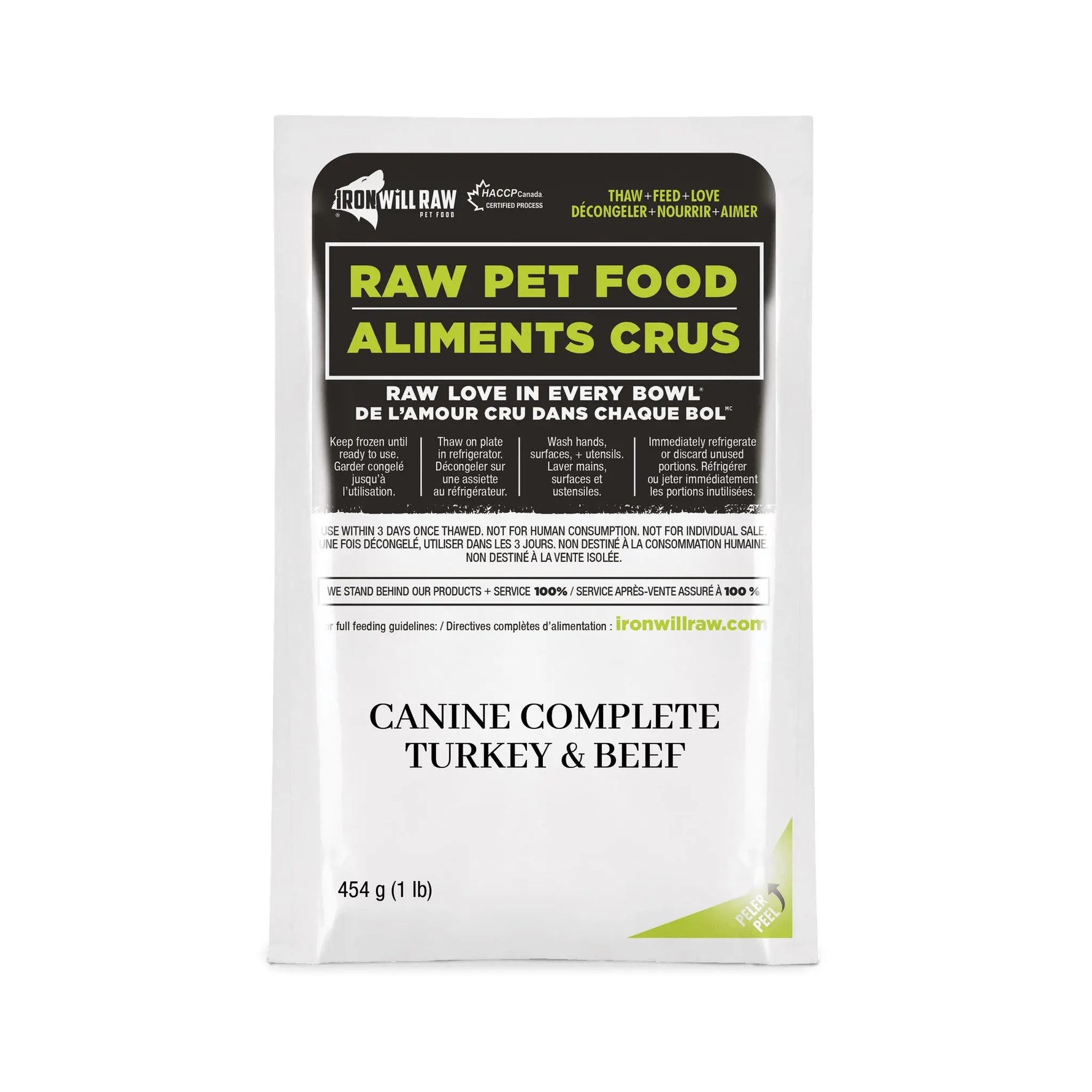 IRON WILL RAW - Canine Complete Chickenless Variety Pack 12Lb - Raw Dog Food - PAWMART.ca