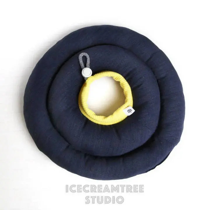 Ice cream tree - Navy Soft Comfy Cone  Hypoallergenic - Recovery Collar for Dog and Cat Ice Cream Tree