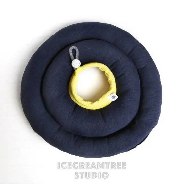 Ice cream tree - Navy Soft Comfy Cone  Hypoallergenic - Recovery Collar for Dog and Cat - PAWMART.ca