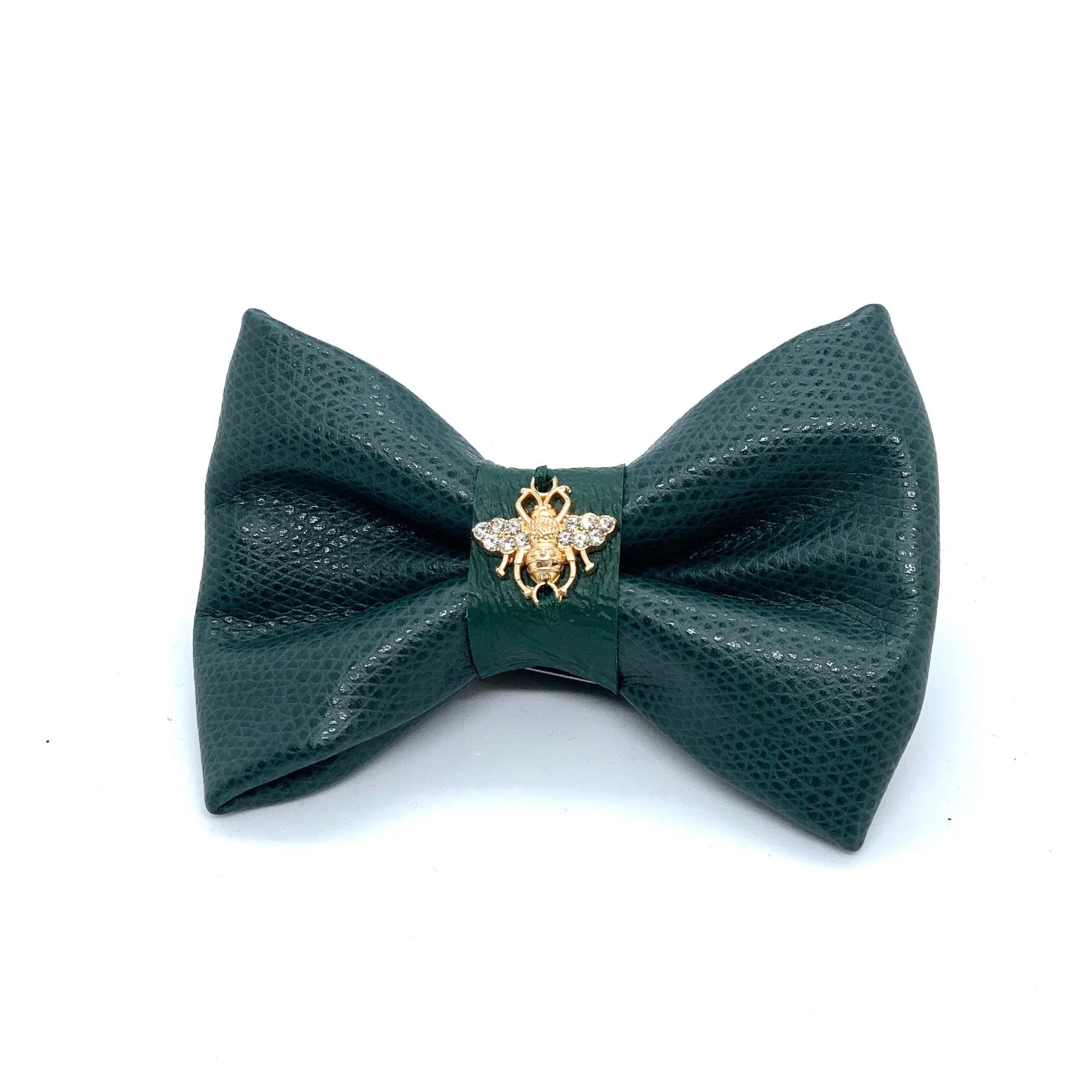 Jade dog bow tie Puccissimé Pet Couture