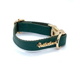 Jade dog collar Puccissimé Pet Couture