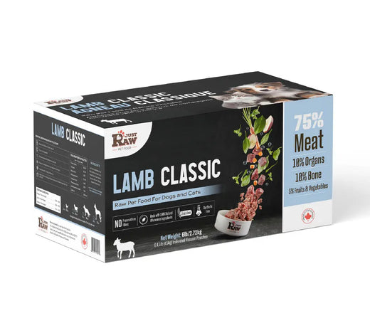 Just Raw - Lamb Classic (6lbs) JustRaw