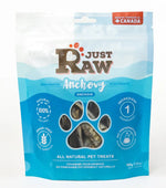 JustRaw - Dehydrated Anchovies - Dog Treats PAWMART.ca Canadian Pet Store & Pet Grooming