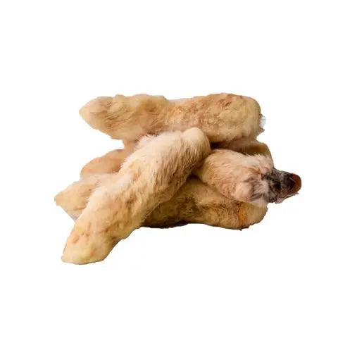 JustRaw - Dehydrated Rabbit Feet - Dog Treats JustRaw