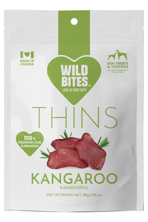 KANGAROO THINS Wild Bites Dog and Cat Treats