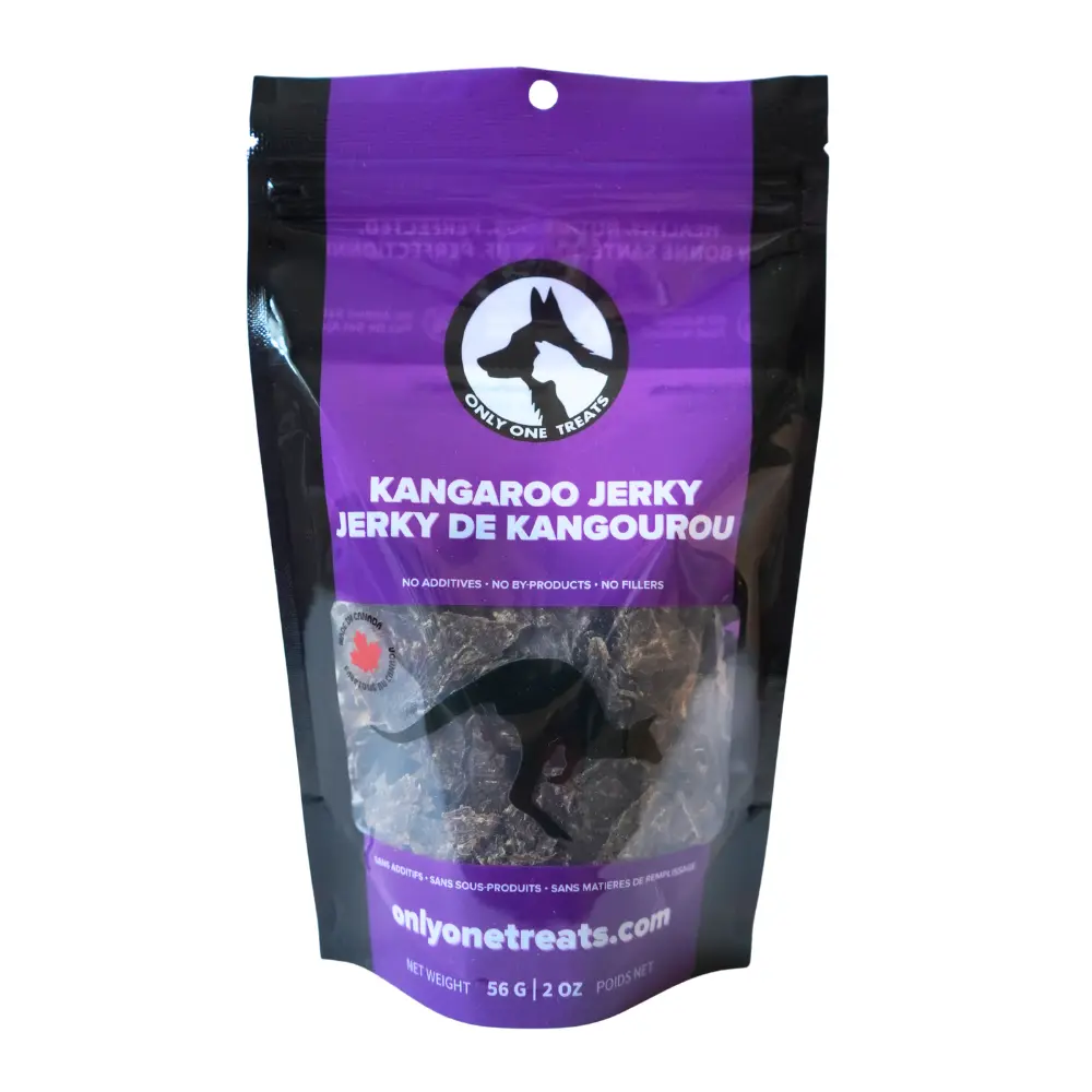 Kangaroo Jerky 56g Only One Treats