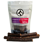 Kangaroo & Beef Tripe Sticks 70g Only One Treats