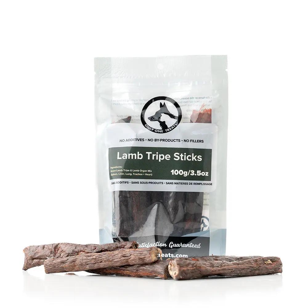Lamb Tripe Sticks 100g Only One Treats