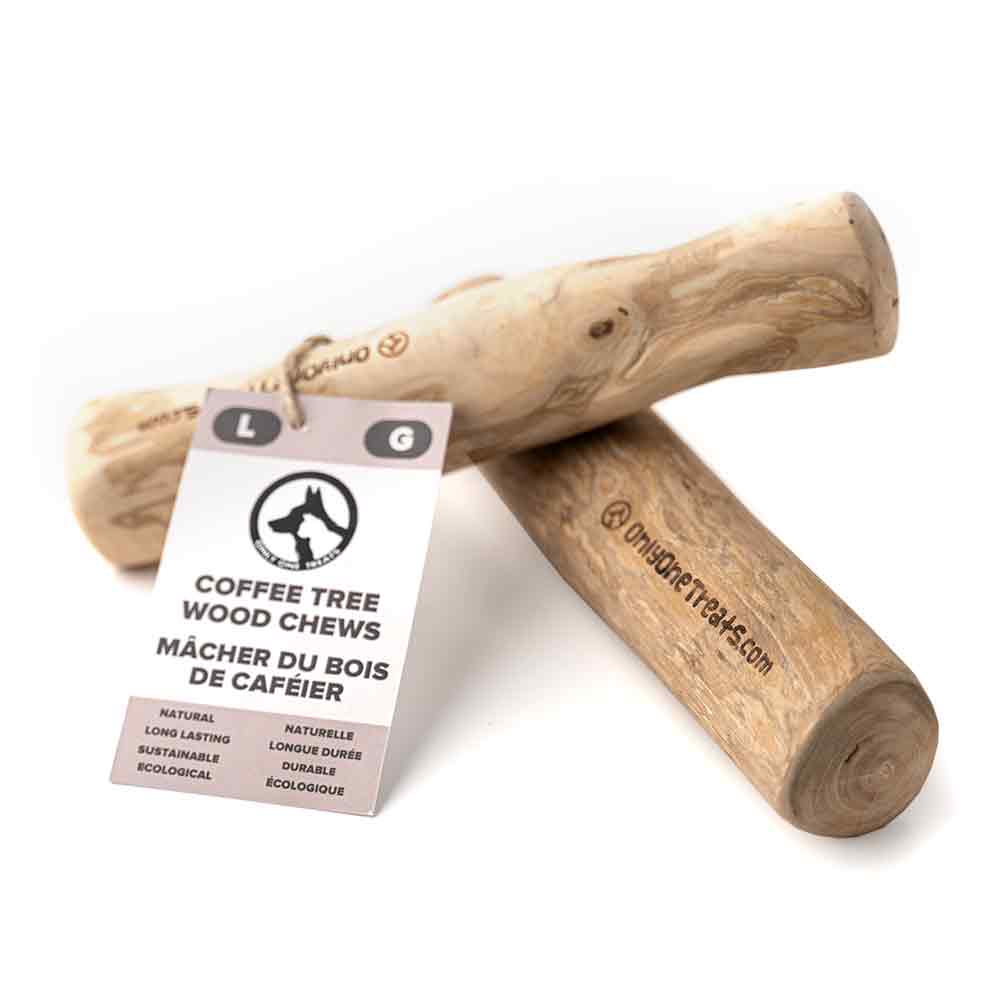 Large Coffee Wood Chew Only One Treats