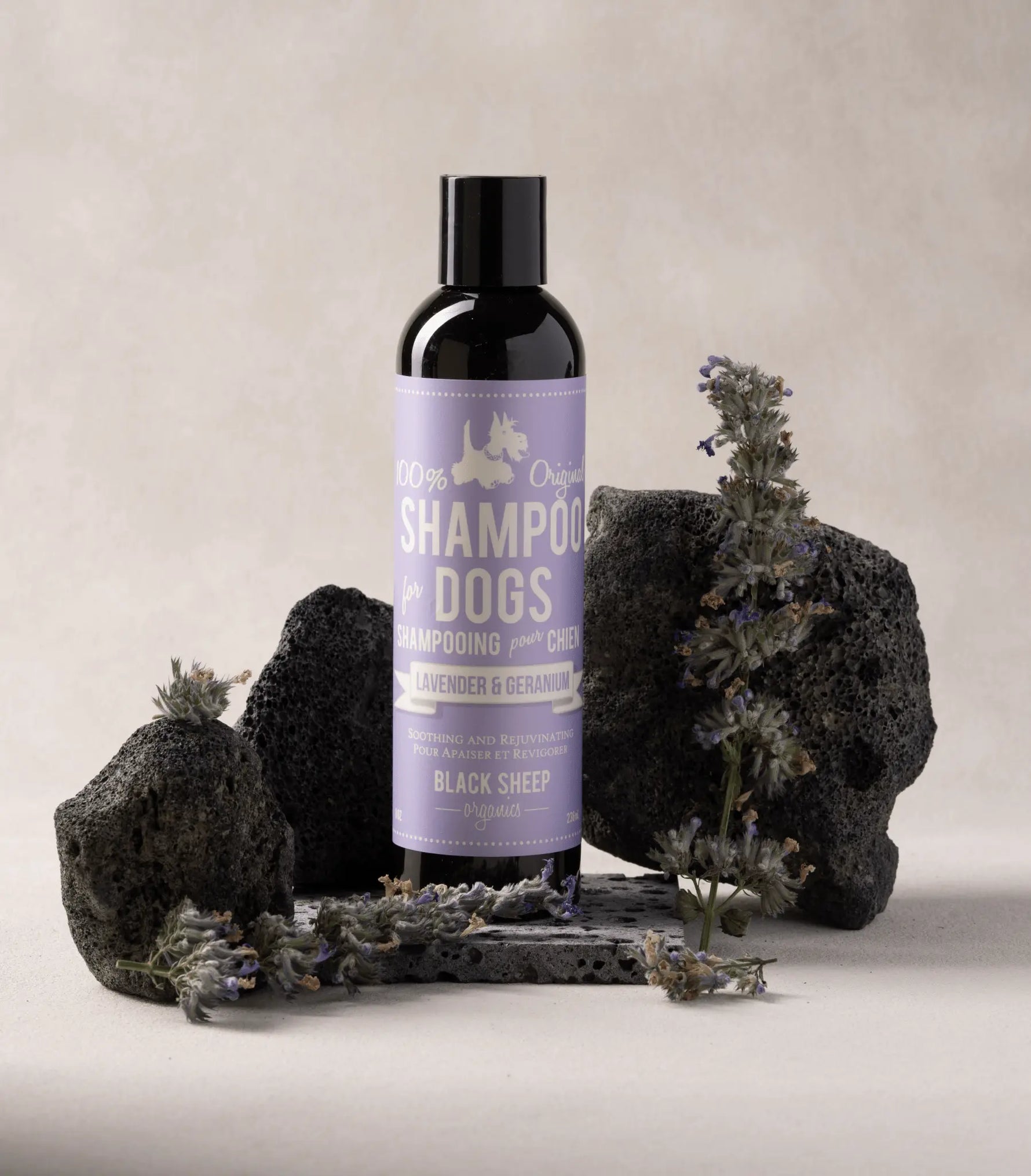 Lavender & Geranium Dog Shampoo Black Sheep Organics