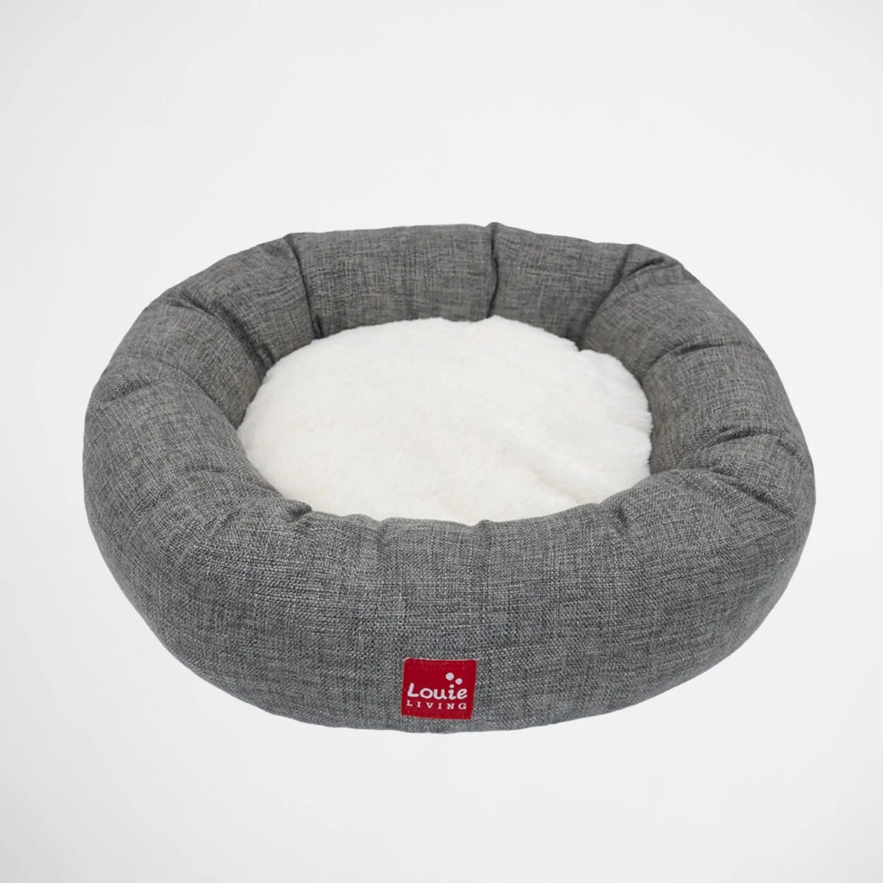 Louie Living -Donut Lounger - Grey - PAWMART.ca