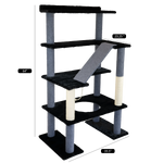 Maine Coon 65" Cat Tower - 5-Level Cat Tree Noba Animal Co.