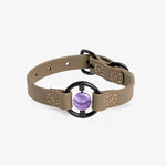 Merci Collective - Luxury Spill- Proof Dog Collar Embedded with Healing Crystal - PAWMART.ca