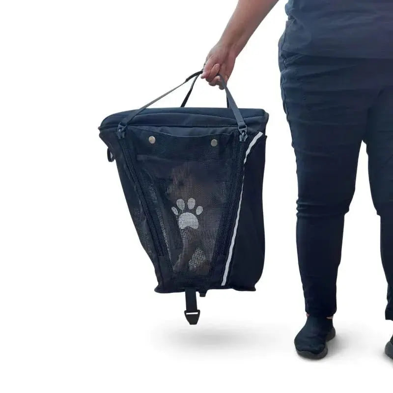 Moving Life ATTO Pet Carrier & Cushion Black 600-004840 | 40L Scooter Accessory Canada Factory Direct Medical