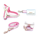My baby girl leash with hands-free extension Puccissimé Pet Couture