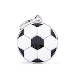 MyFamily Engraving Pet Tag - BIG ROUND SOCCER MyFamily