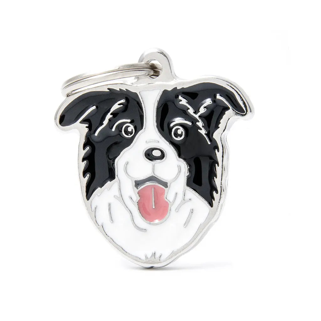 MyFamily Engraving Pet Tag - BORDER COLLIE MyFamily