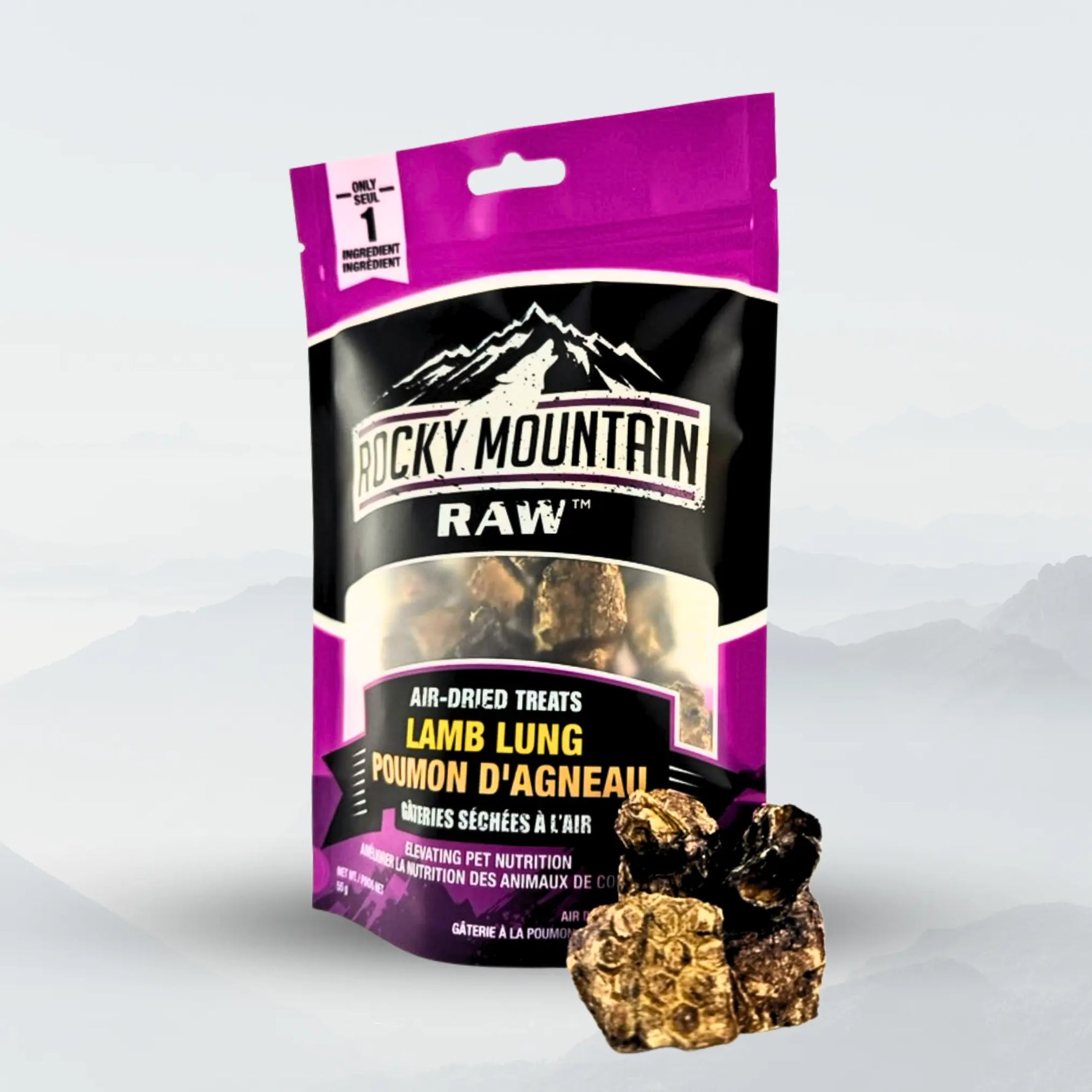 *NEW* Air-Dried Lamb Lung ROCKY MOUNTAIN RAW