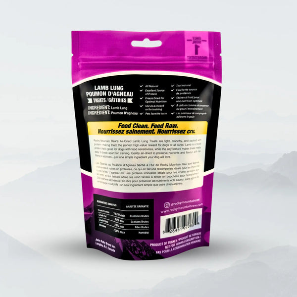 *NEW* Air-Dried Lamb Lung ROCKY MOUNTAIN RAW