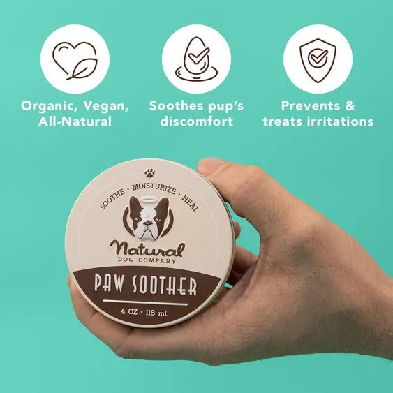 Natural Dog Company PAW SOOTHER® | All-Natural and Vegan Balm Natural Dog Company