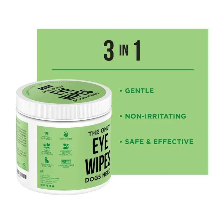 Natural Rapport - The Only Eye Wipes Dogs Need - Eye wipes for dogs and cats - PAWMART.ca