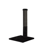 Noba Classic 28" Scratching Post - Black Faux Fur Noba Animal Co.