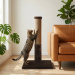 Noba Classic 28" Scratching Post - Brown Faux Fur Noba Animal Co.