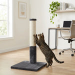 Noba Classic 28" Scratching Post - Grey Faux Fur Noba Animal Co.
