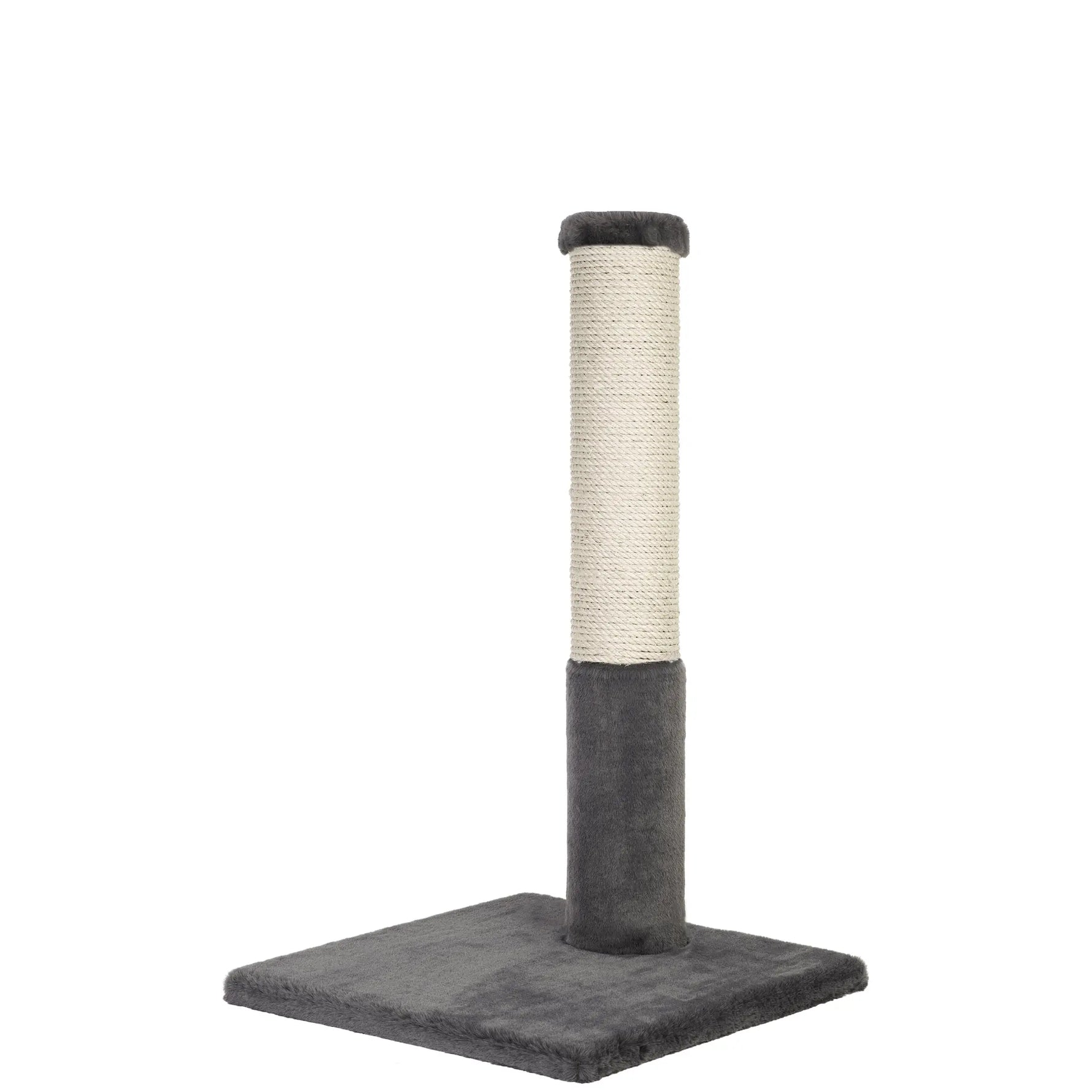 Noba Classic 28" Scratching Post - Grey Faux Fur Noba Animal Co.