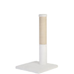 Noba Classic 28" Scratching Post - White Faux Fur Noba Animal Co.