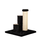 Noba Evolution - 4 in 1 Scratching post - Black Faux Fur Noba Animal Co.