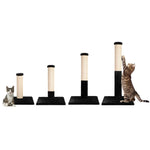 Noba Evolution - 4 in 1 Scratching post - Black Faux Fur Noba Animal Co.