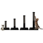 Noba Evolution - 4 in 1 Scratching post - Black Faux Fur Noba Animal Co.