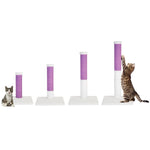 Noba Evolution - 4 in 1 Scratching post - White Faux fur Noba Animal Co.