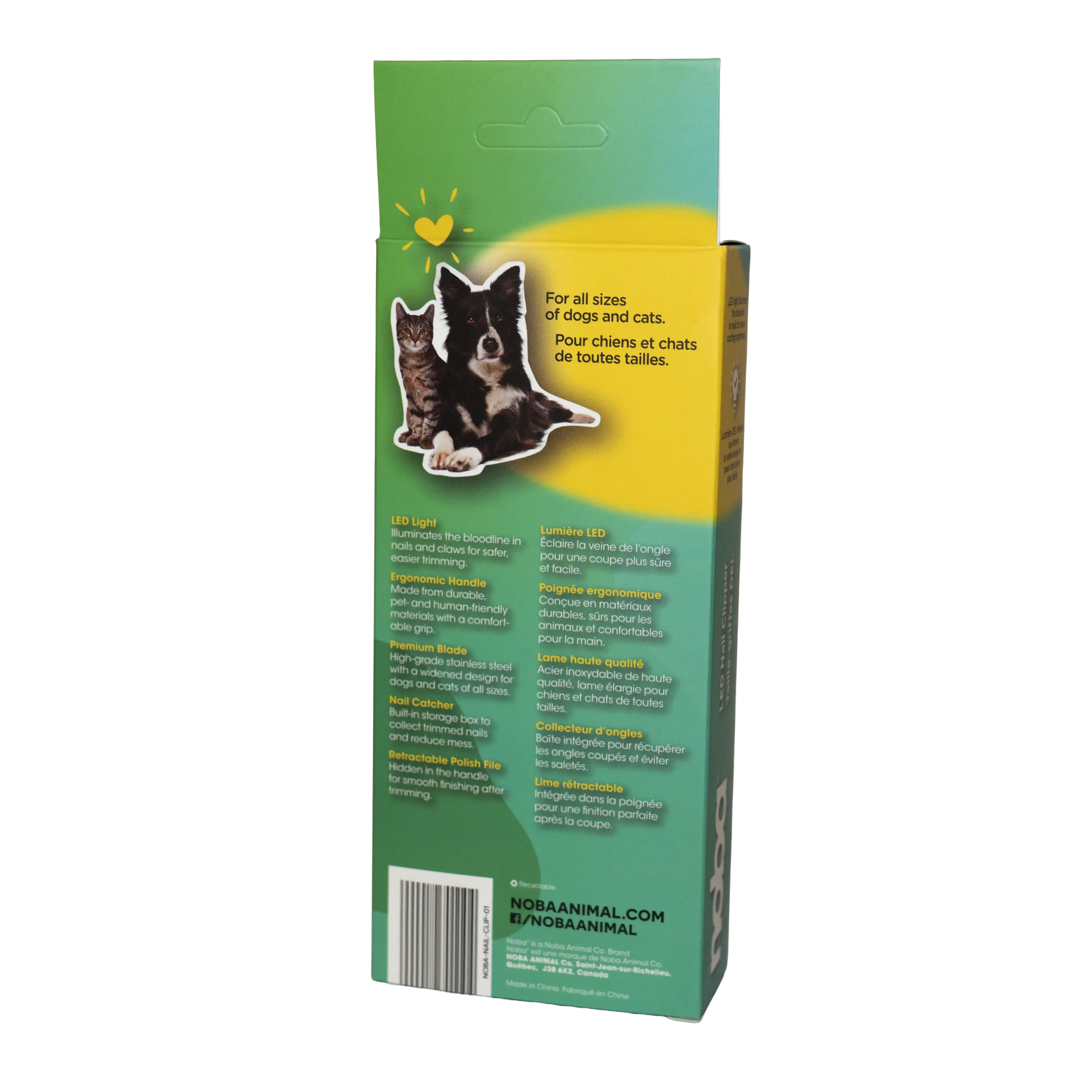 Noba LED Nail Clipper for Cats & Dogs Noba Animal Co.