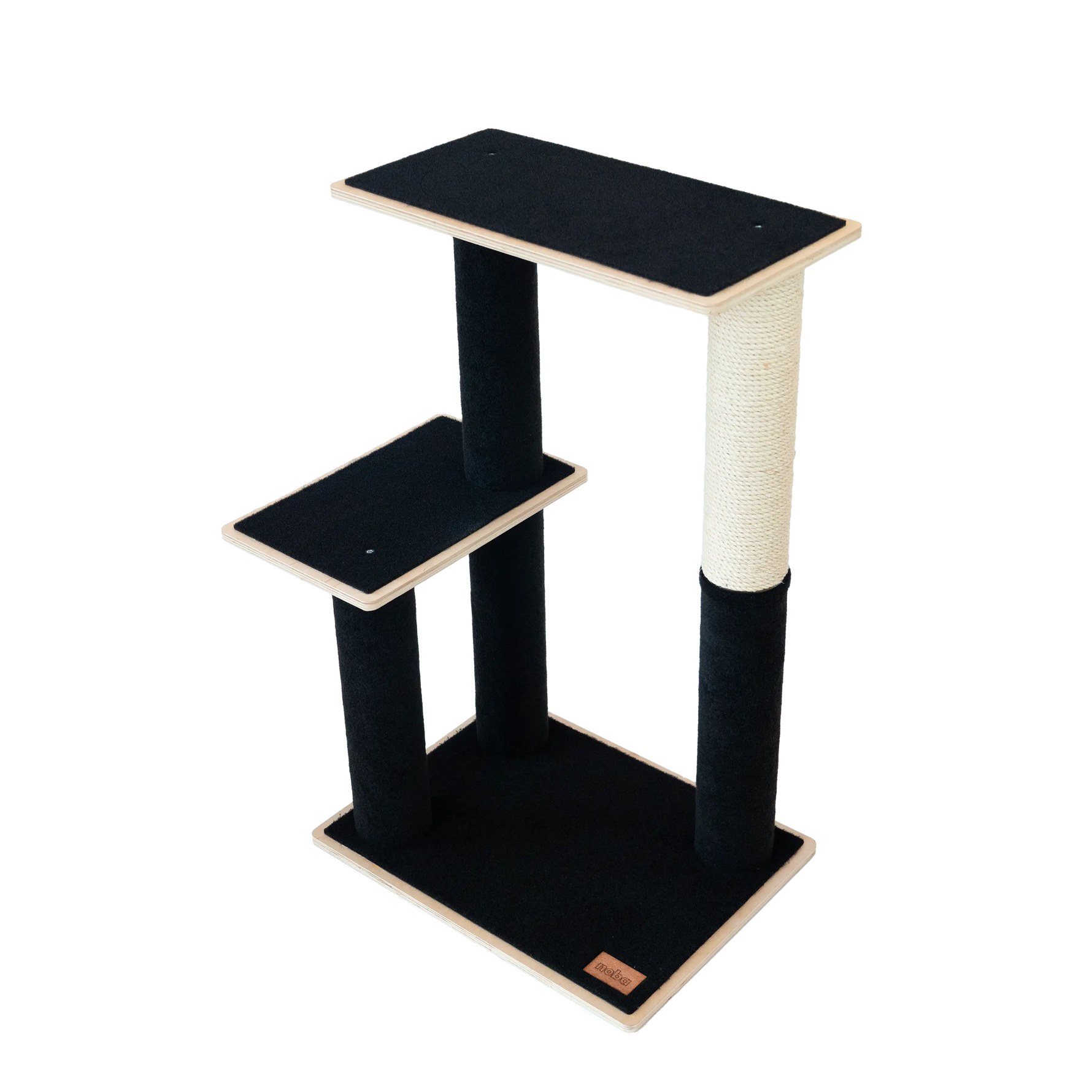 Noba Modern Plywood 2-Level Cat Tree Noba Animal Co.