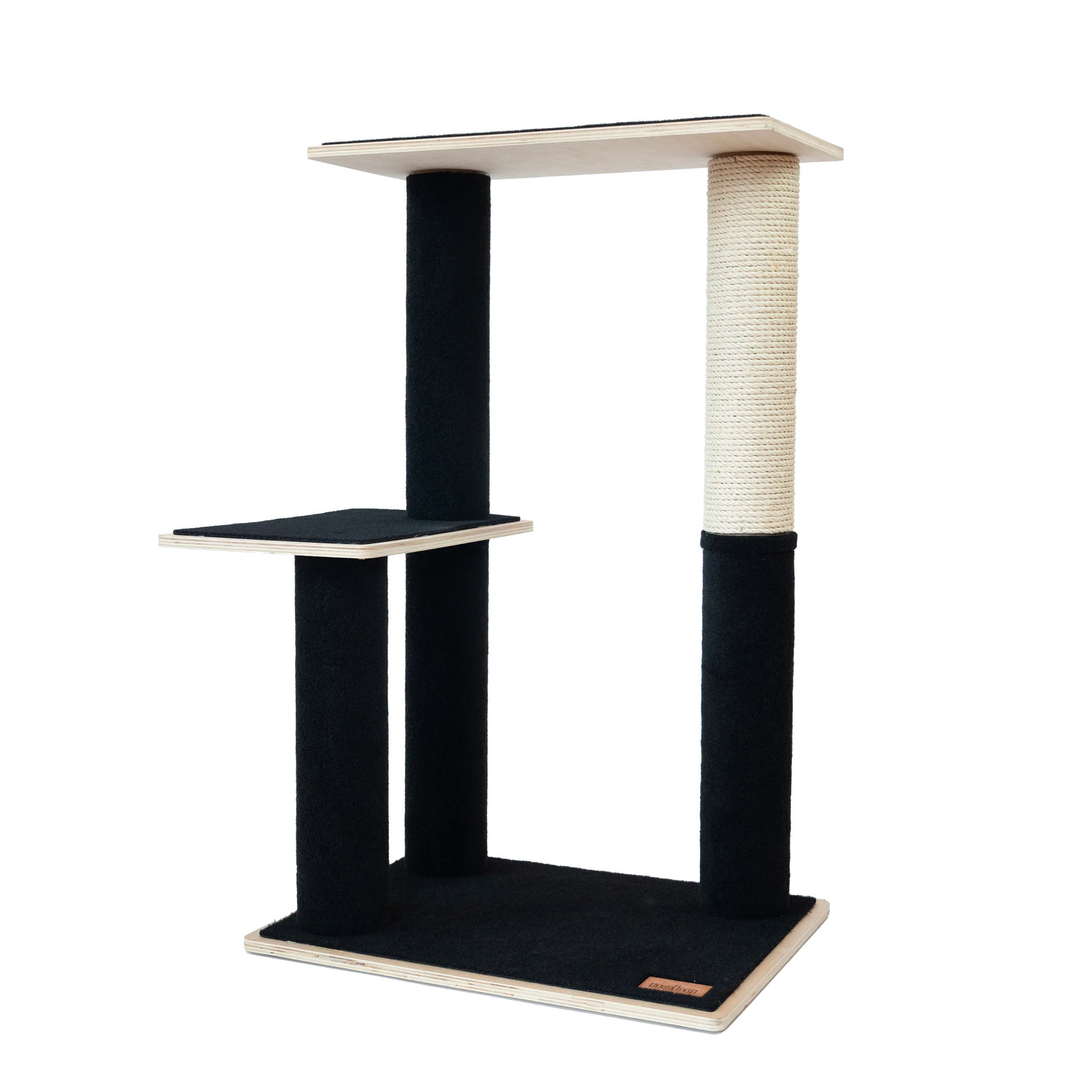 Noba Modern Plywood 2-Level Cat Tree Noba Animal Co.