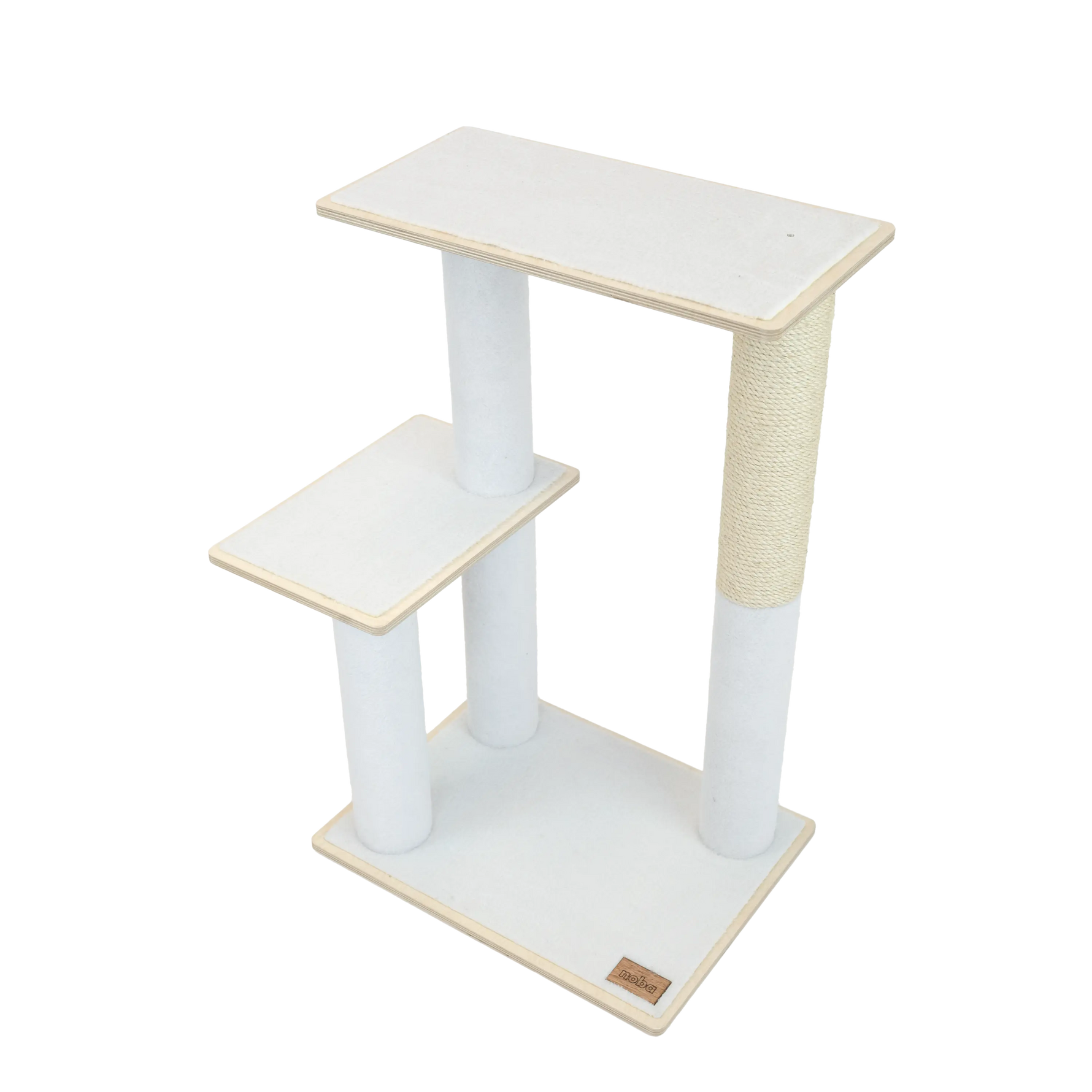 Noba Modern Plywood 2-Level Cat Tree Noba Animal Co.