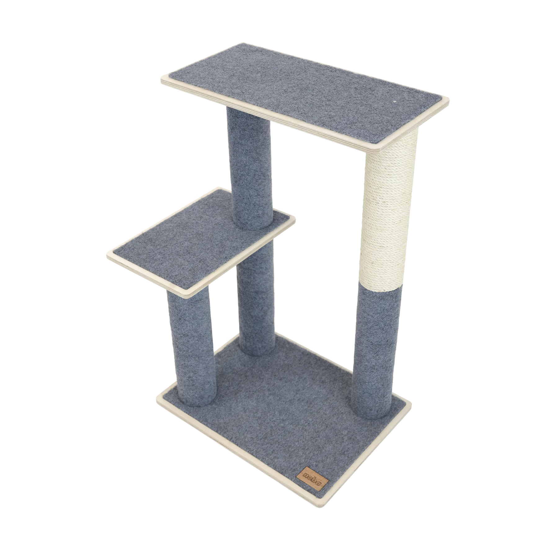 Noba Modern Plywood 2-Level Cat Tree Noba Animal Co.